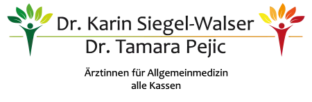 KSW Logo kurz Dr. Karin Siegel-Walser und Dr. Tamara Pejic - Ärztinnen für Allgemeinmedizin - alle Kassen